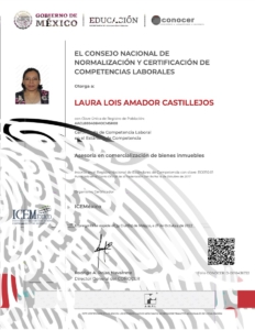 Certificado ICEM - 0018436722-LAURA LOIS AMADOR CASTILLEJOS-ICEMÉXICO